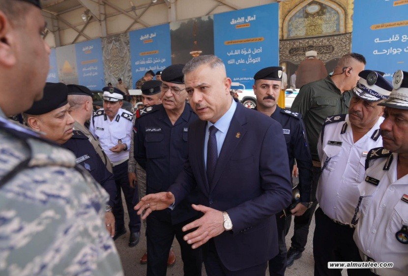العوادي يتابع خطة الداخلية لاستعدادات عيد الغدير في النجف الأشرف
